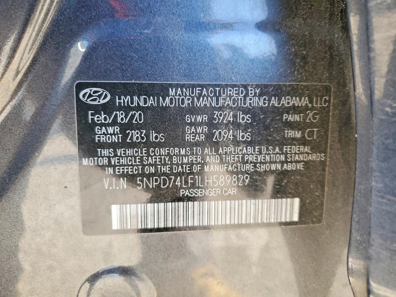 2020 Hyundai Elantra Se - zdjęcie 12