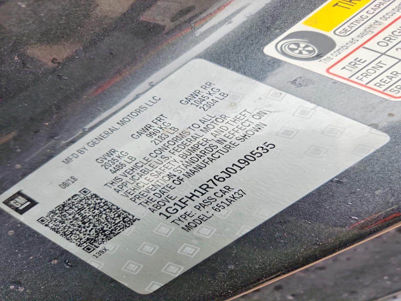 2018 Chevrolet Camaro Ss - zdjęcie 13