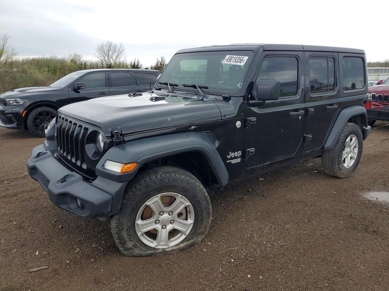 2018 Jeep Wrangler Unlimited Sport - zdjęcie główne