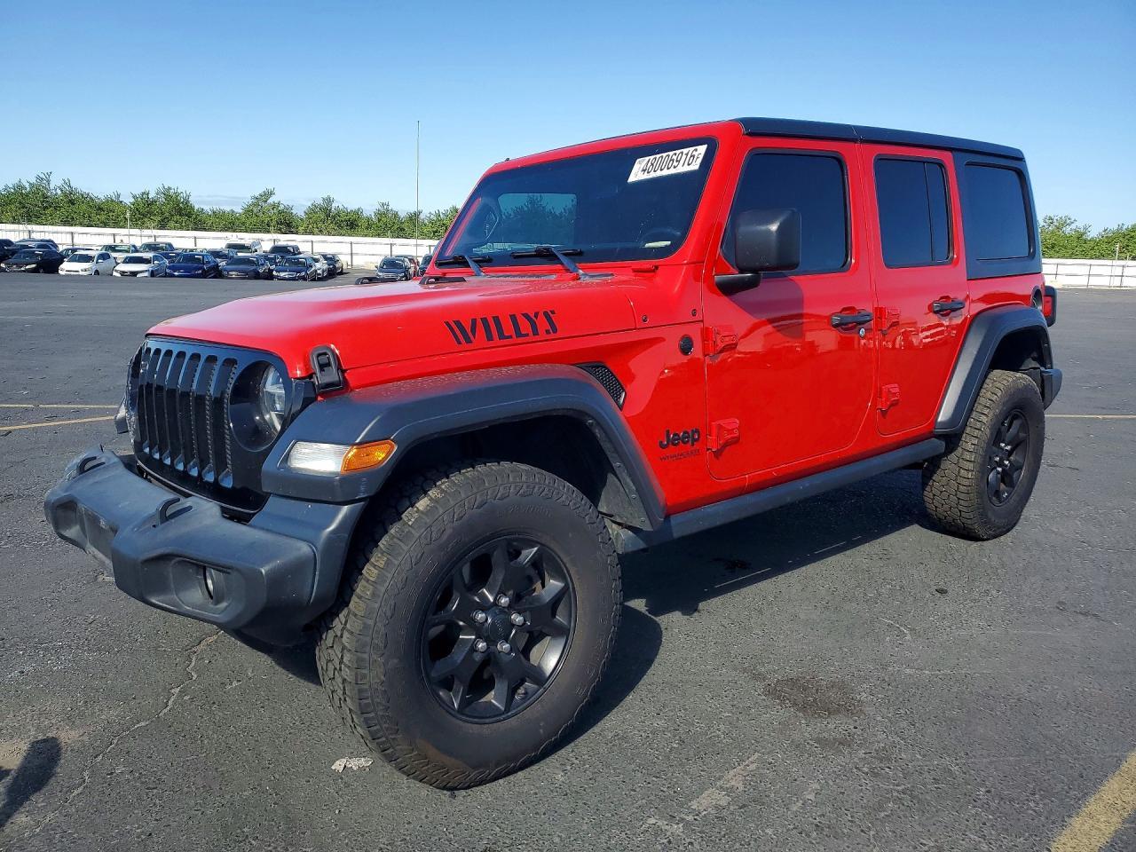 2020 Jeep Wrangler Unlimited Sport - zdjęcie główne