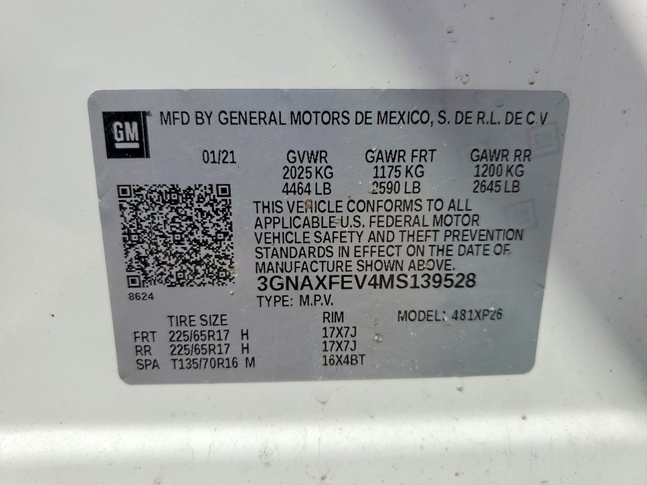 2021 Chevrolet Equinox - zdjęcie 14