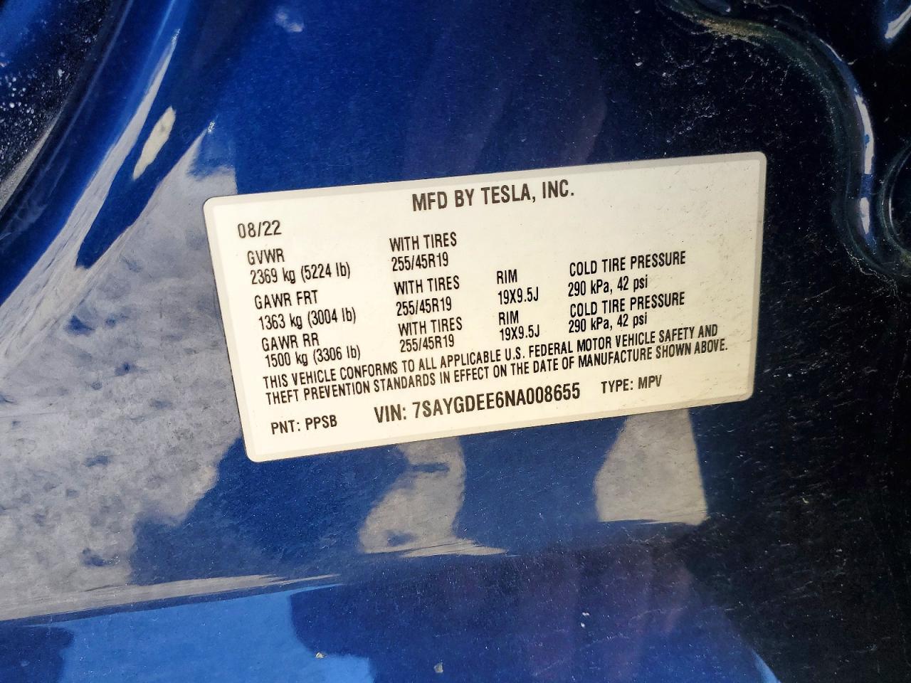 2022 Tesla Model Y - zdjęcie 13
