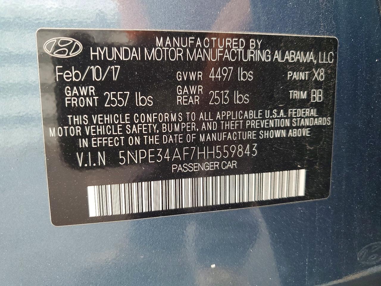2017 Hyundai Sonata Sport - zdjęcie 12