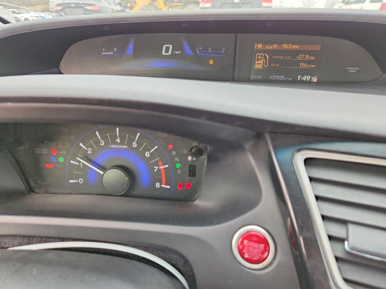 2014 Honda Civic Ex - zdjęcie 9