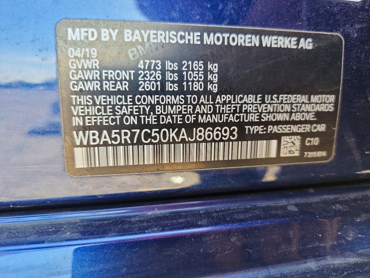 2019 BMW 330Xi - zdjęcie 13