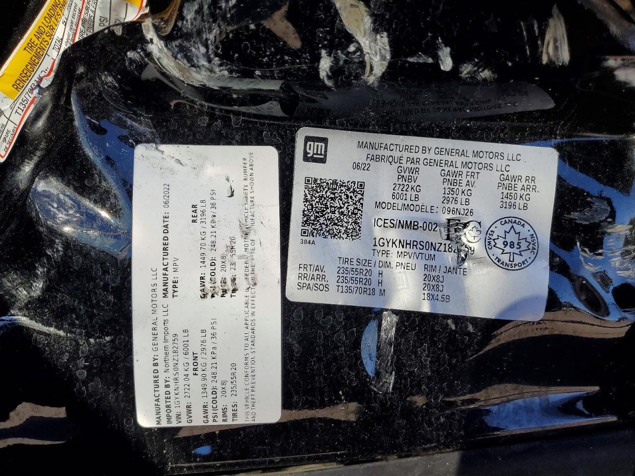 2022 Cadillac Xt5 Sport - zdjęcie 13