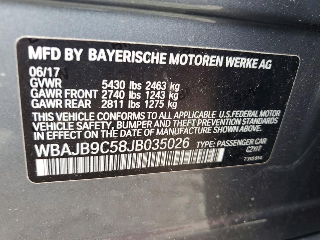 2018 BMW Seria 5 M550i - zdjęcie 12