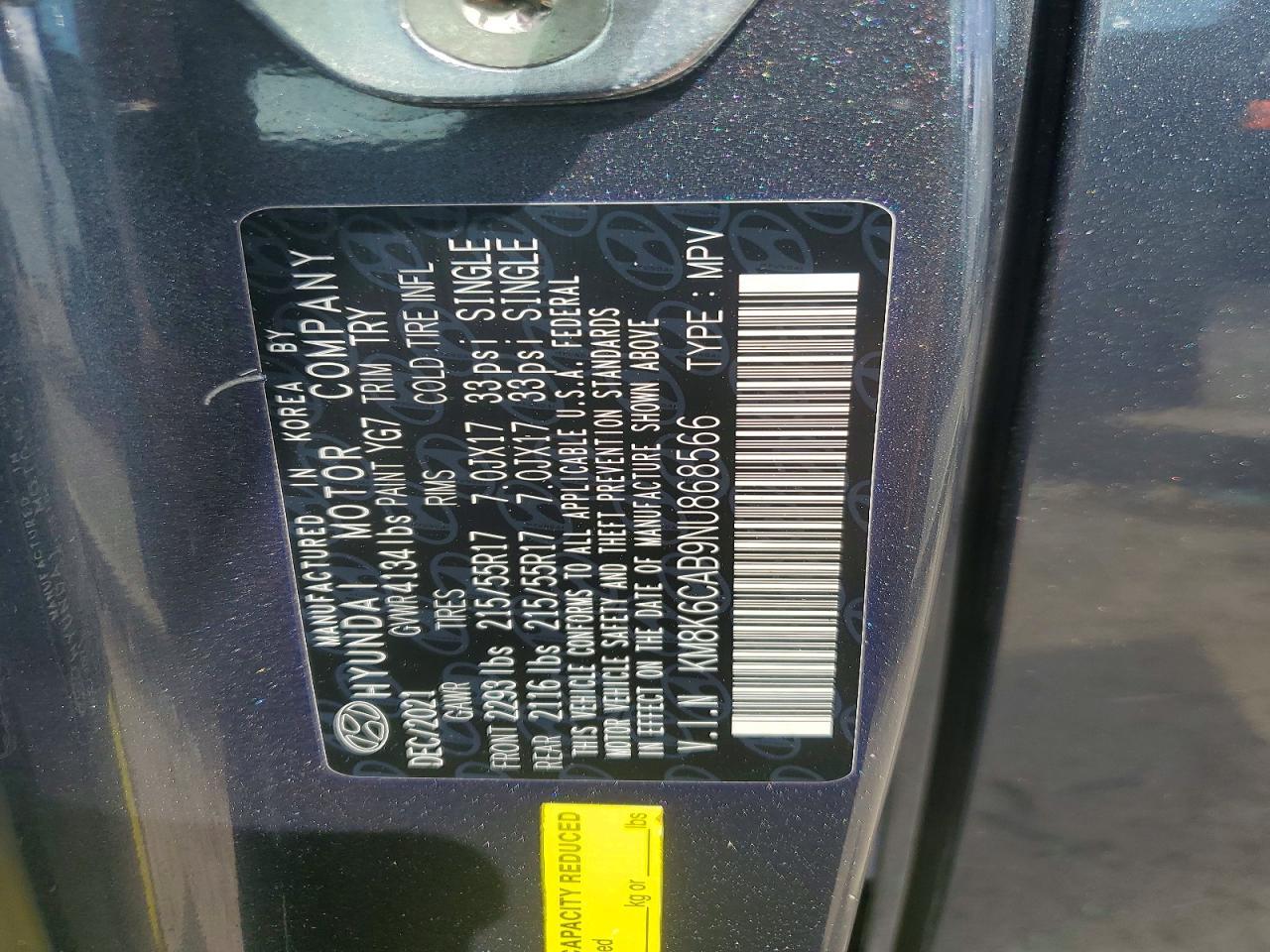 2022 Hyundai Kona Sel - zdjęcie 13