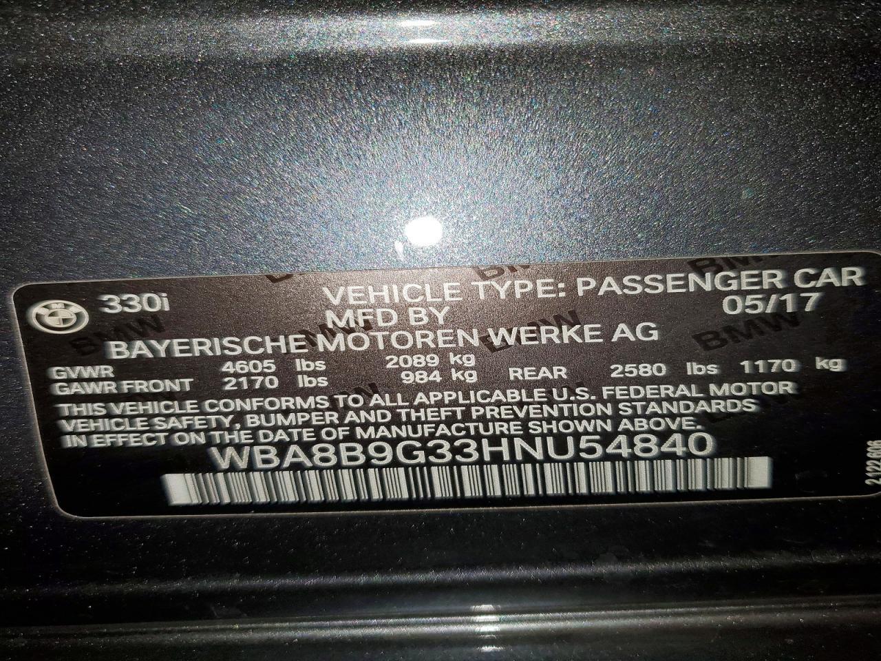 2017 BMW 330 I - zdjęcie 14