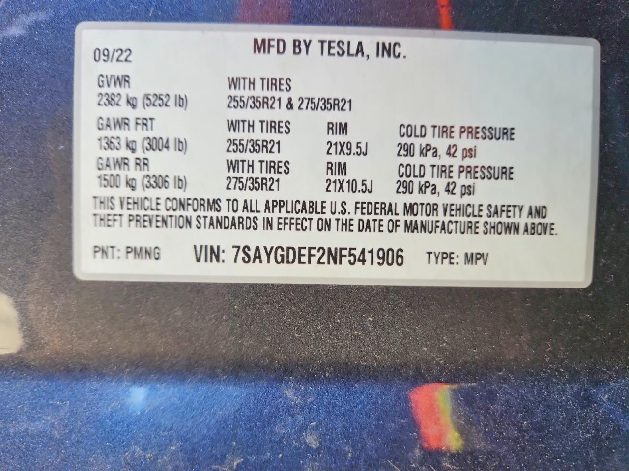 2022 Tesla Model Y - zdjęcie 12