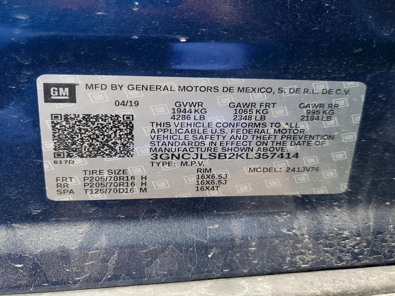 2019 Chevrolet Trax 1Lt - zdjęcie 13