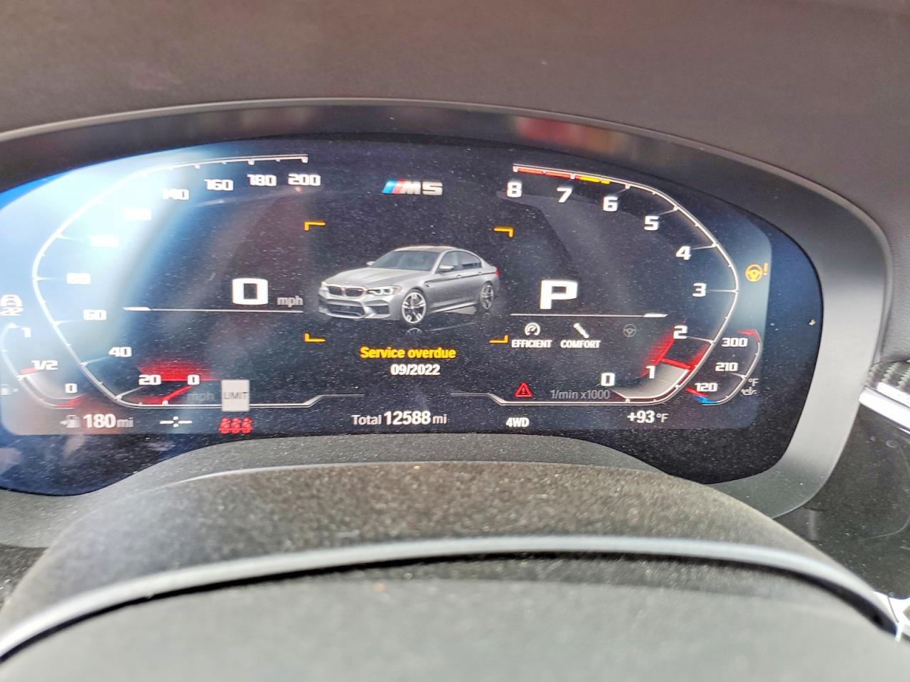 2020 BMW M5 Base - zdjęcie 9