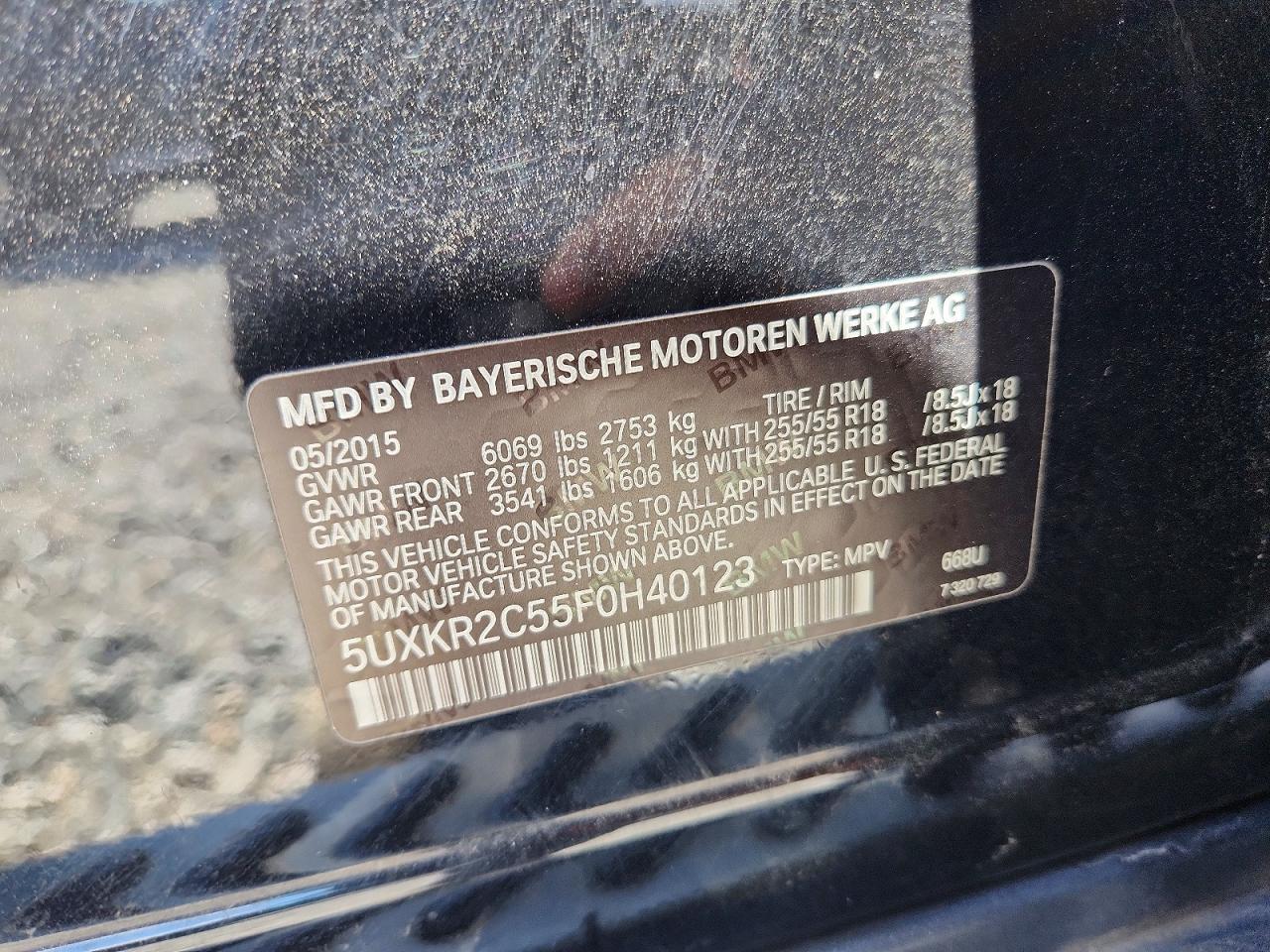 2015 BMW X5 Sdrive35I - zdjęcie 13