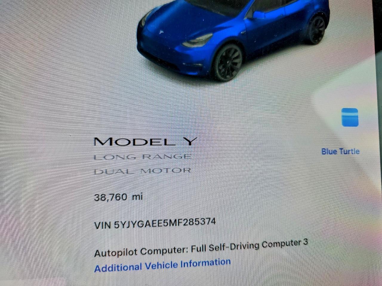 2021 Tesla Model Y - zdjęcie 9