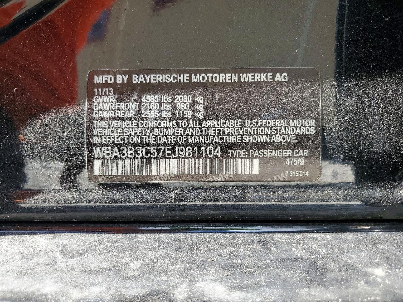 2014 BMW 328 Xi - zdjęcie 13