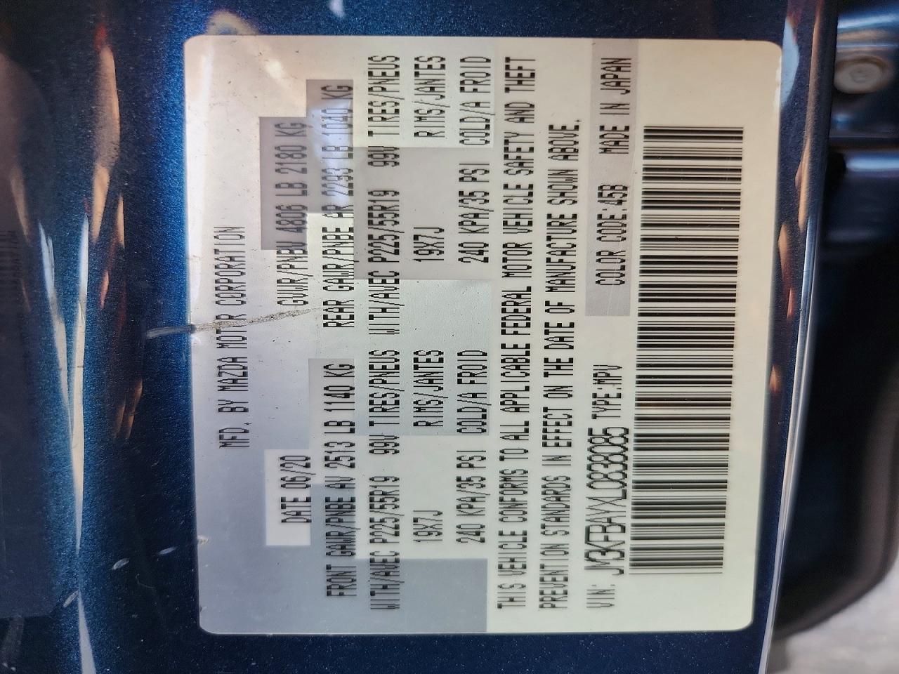 2020 Mazda Cx-5 Grand Touring Reserve - zdjęcie 13