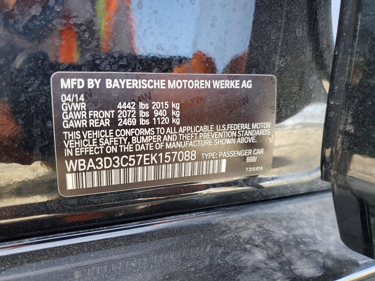 2014 BMW 328 D - zdjęcie 12