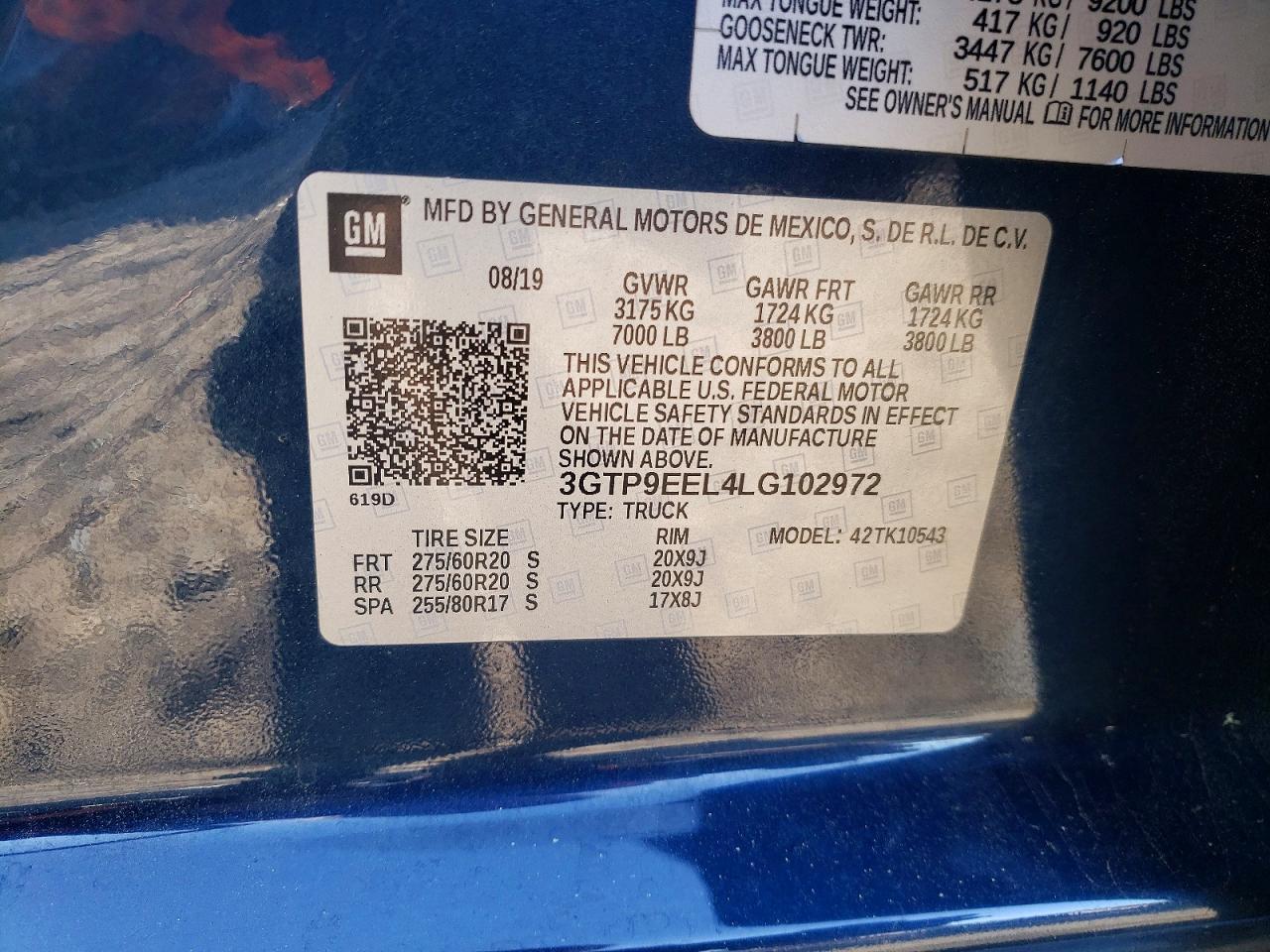 2020 GMC Sierra K1500 At4 - zdjęcie 12