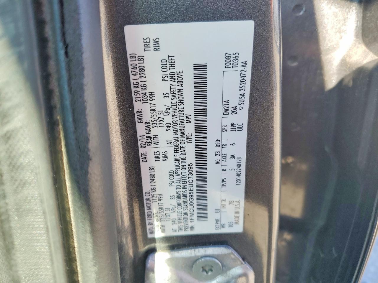 2014 Ford Escape Se - zdjęcie 13