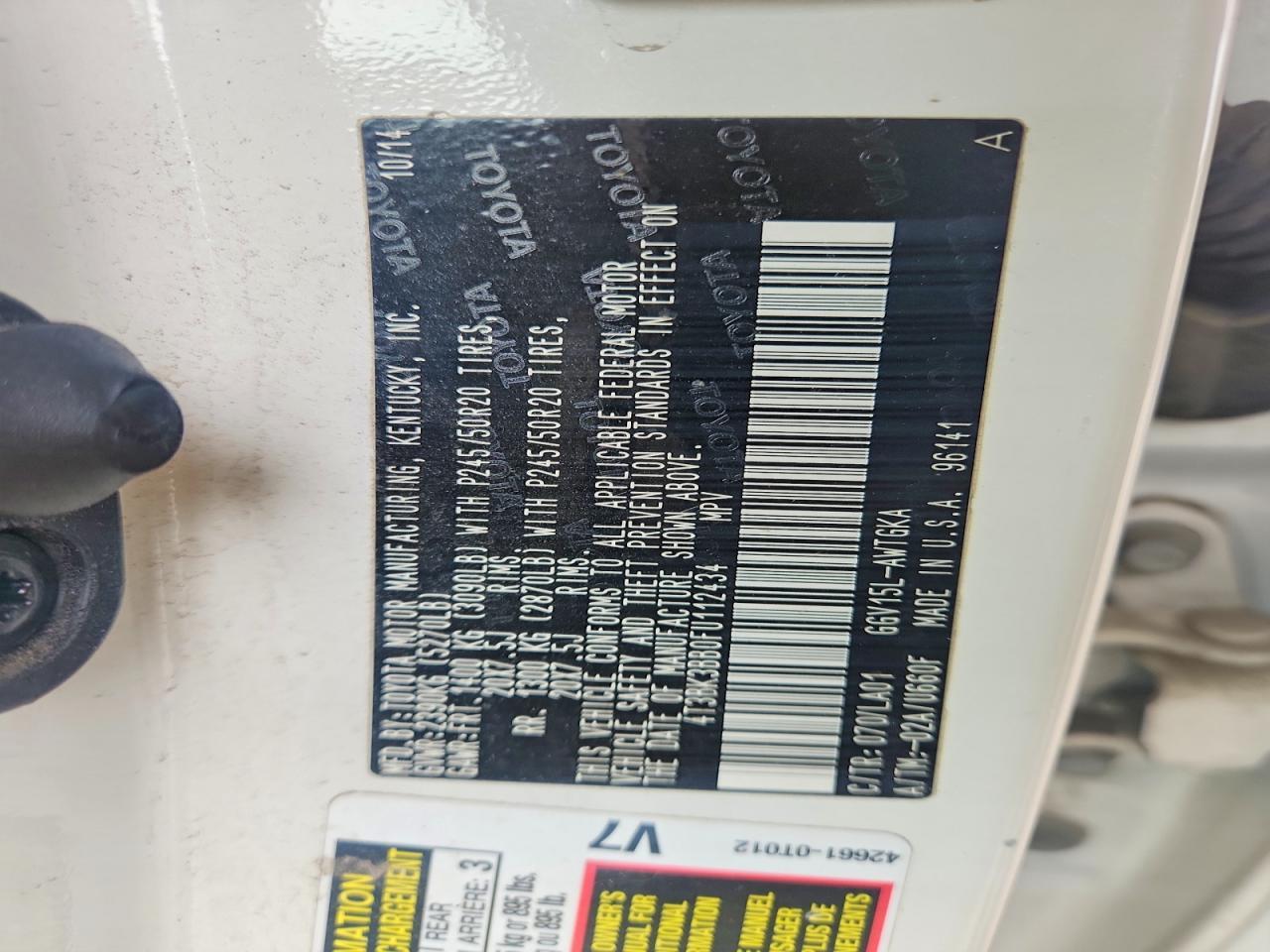 2015 Toyota Venza Xle - zdjęcie 13