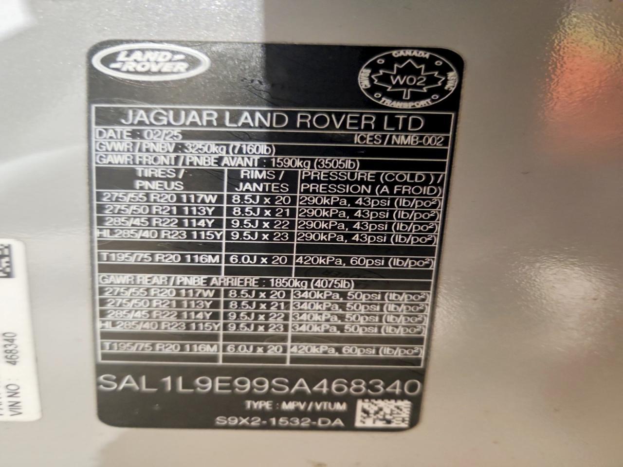 2025 Land Rover Range Rover Sport Dynamic Se - zdjęcie 13