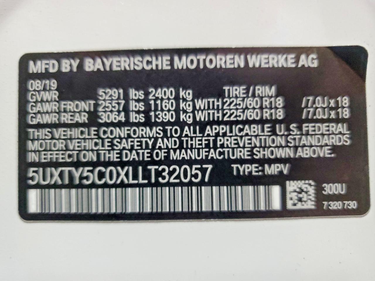 2020 BMW X3 xDrive30I - zdjęcie 13