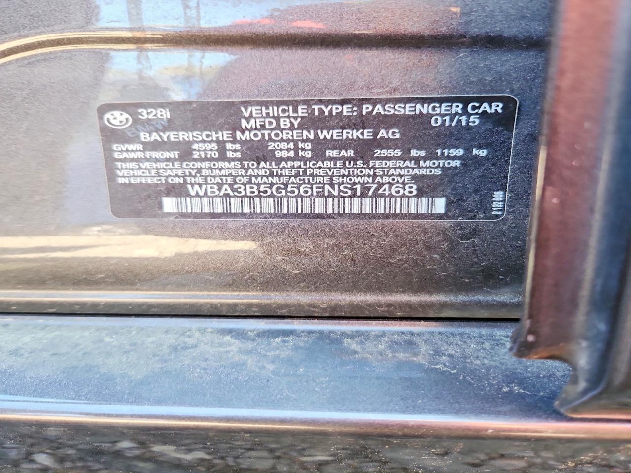 2015 BMW 328 Xi Sulev - zdjęcie 12