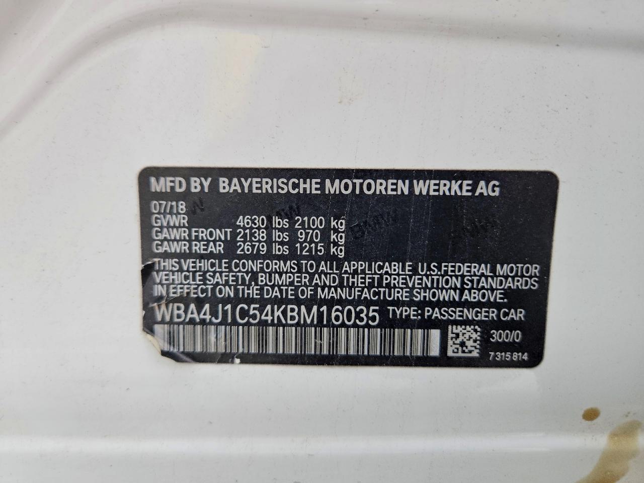 2019 BMW 430I - zdjęcie 13