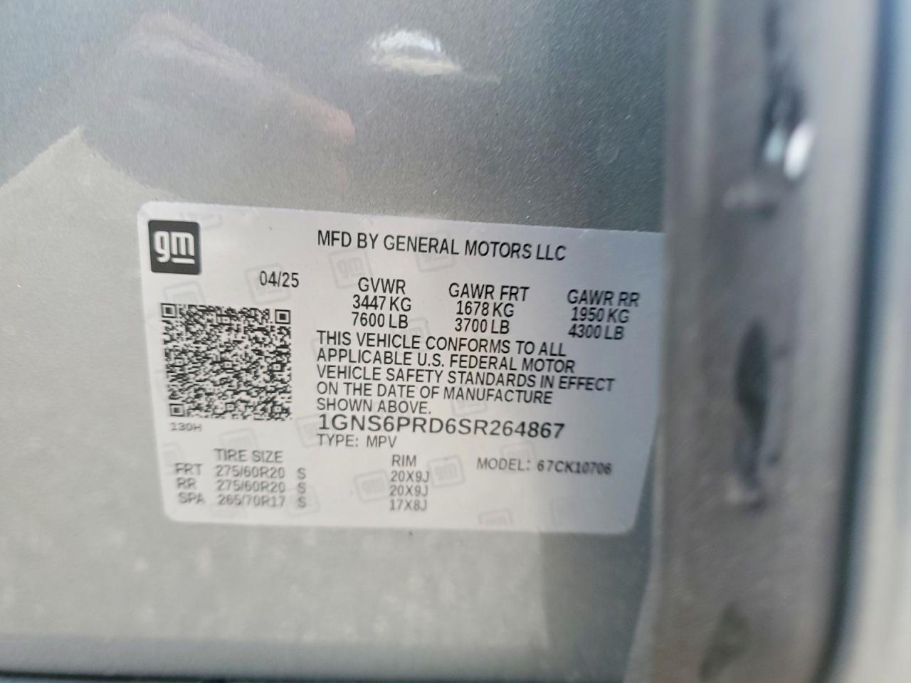 2025 Chevrolet Tahoe K1500 Z71 - zdjęcie 13