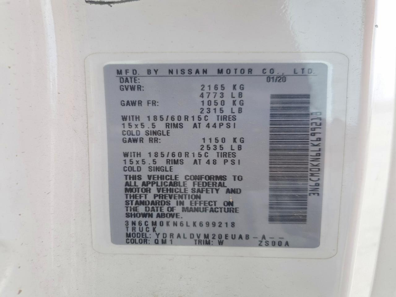 2020 Nissan Nv200 S - zdjęcie 13