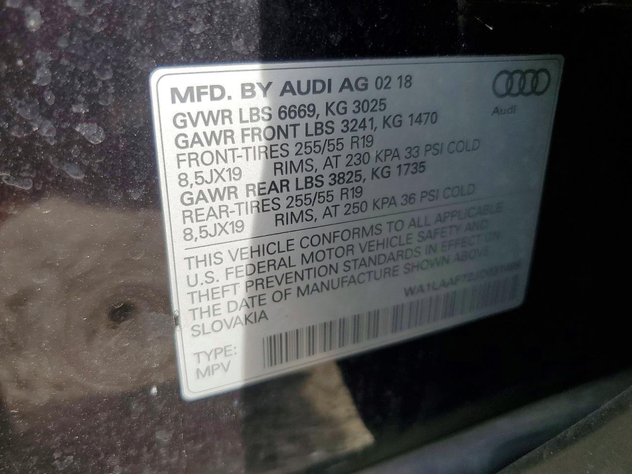 2018 Audi Q7 Premium Plus - zdjęcie 13