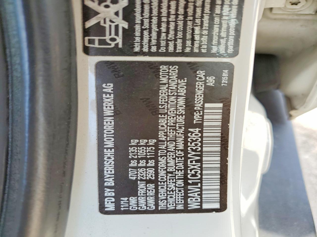 2015 BMW X1 xDrive28I - zdjęcie 13