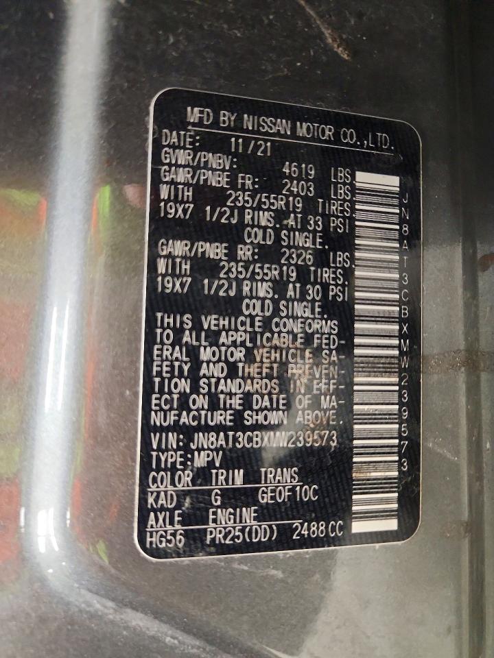 2021 Nissan Rogue Sl - zdjęcie 13