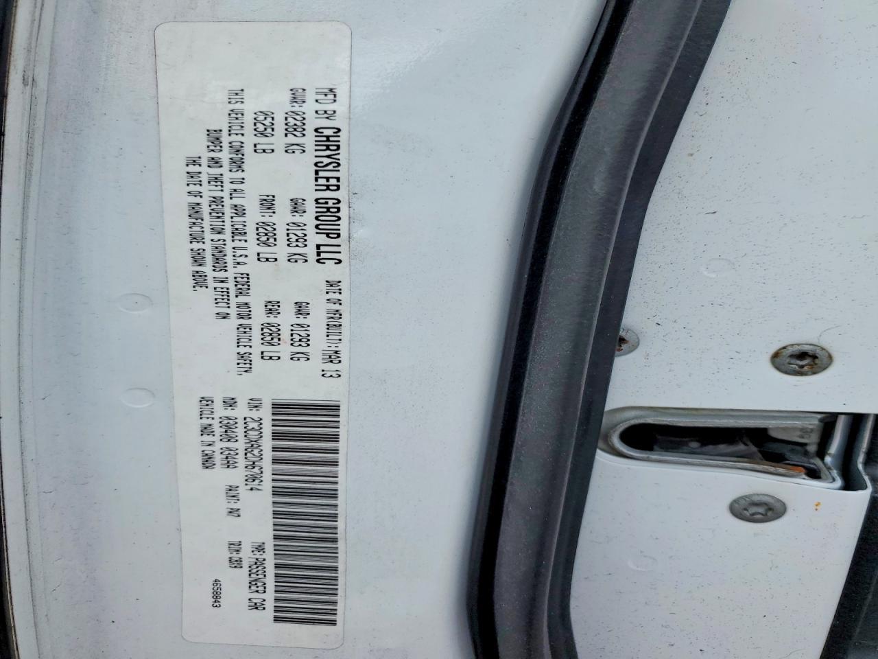 2013 Dodge Charger Police - zdjęcie 12