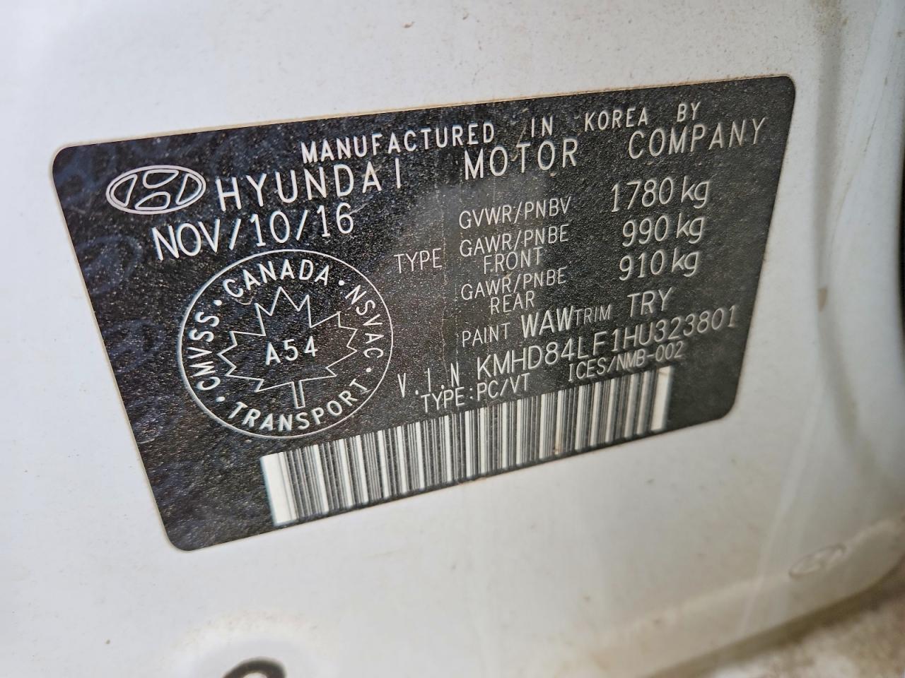 2017 Hyundai Elantra Se - zdjęcie 12