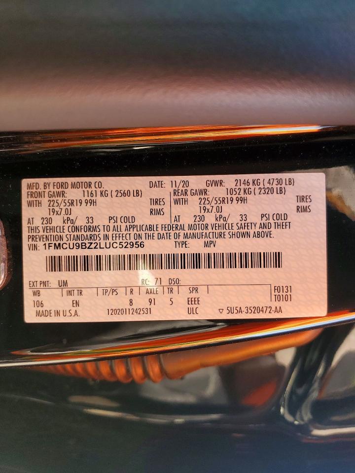 2020 Ford Escape Se Sport - zdjęcie 13