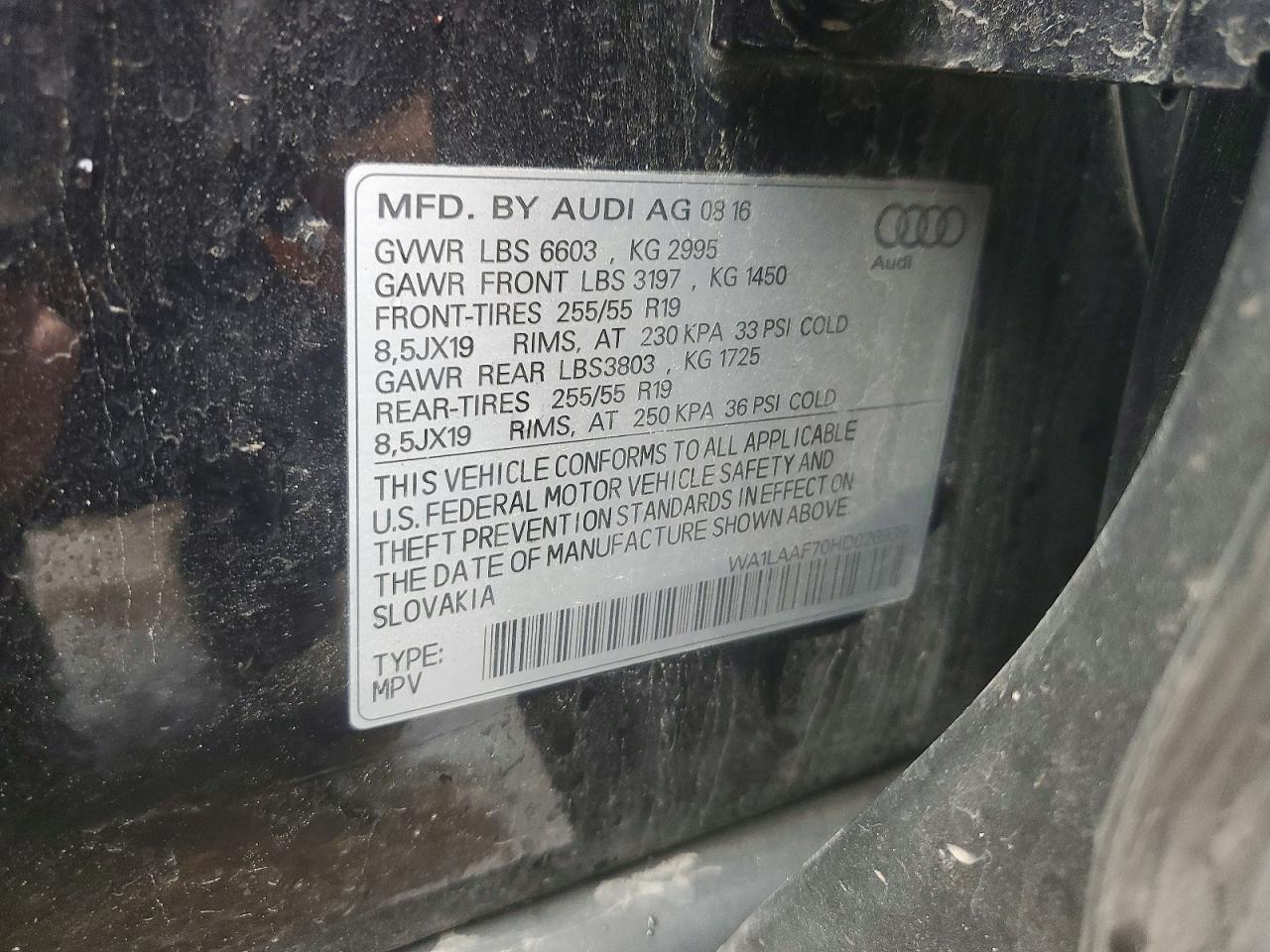 2017 Audi Q7 Premium Plus - zdjęcie 13