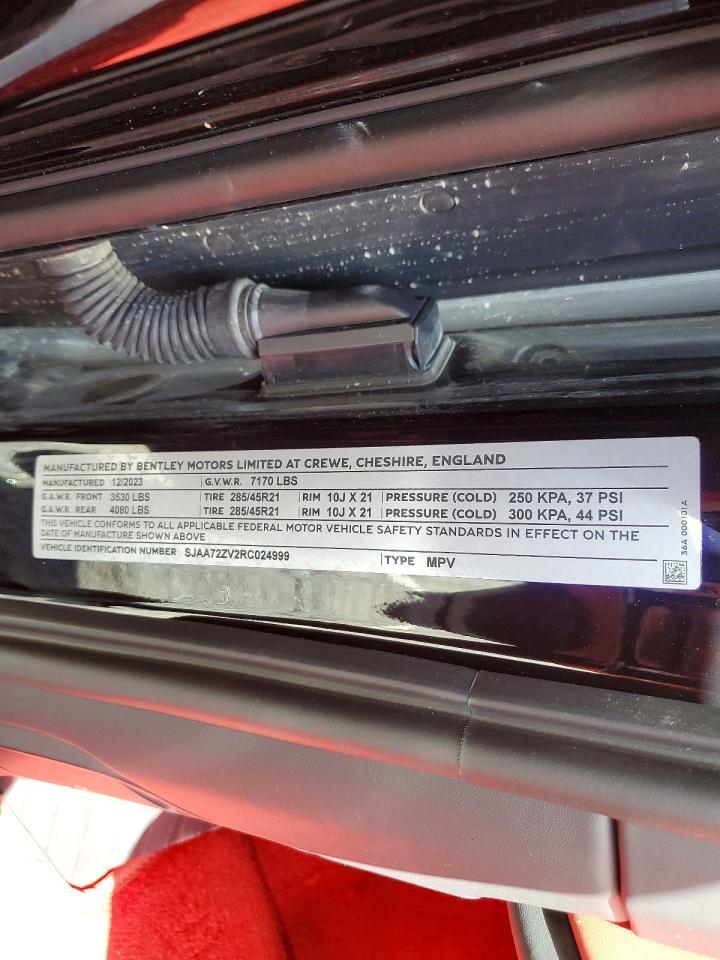 2024 Bentley Bentayga - zdjęcie 13