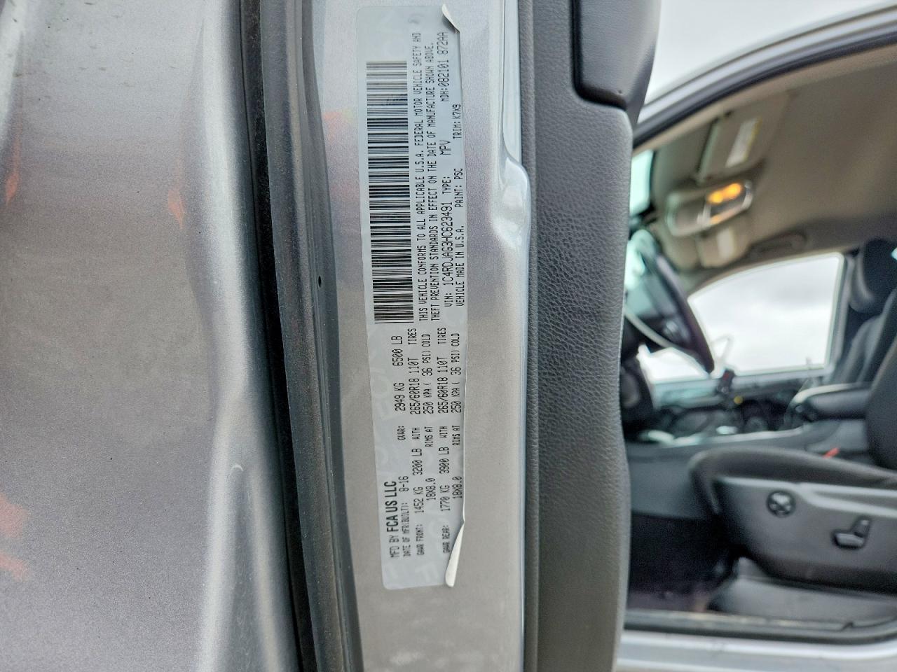 2017 Dodge Durango Sxt - zdjęcie 14