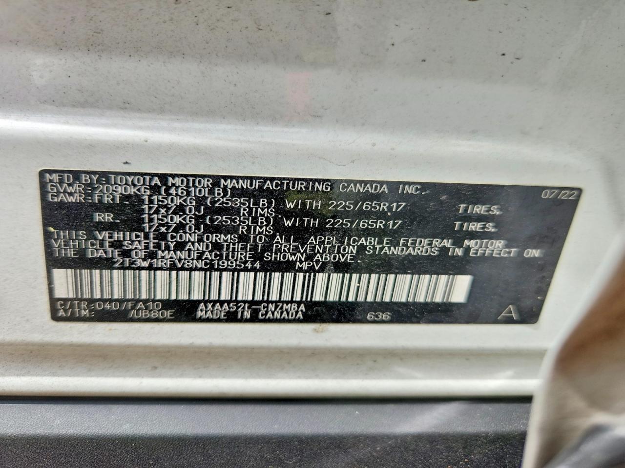 2022 Toyota Rav4 Xle - zdjęcie 14