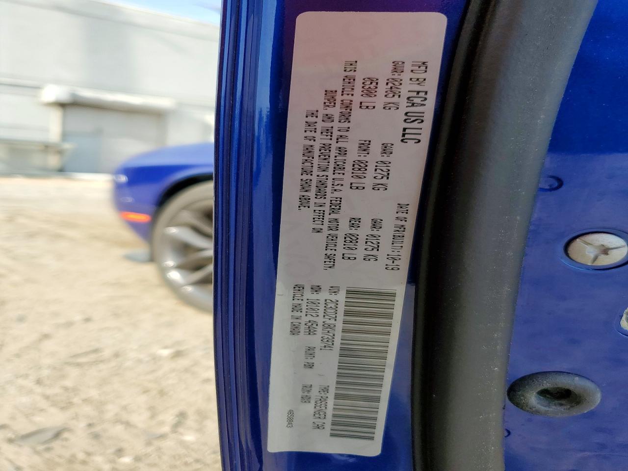 2019 Dodge Challenger R - zdjęcie 12