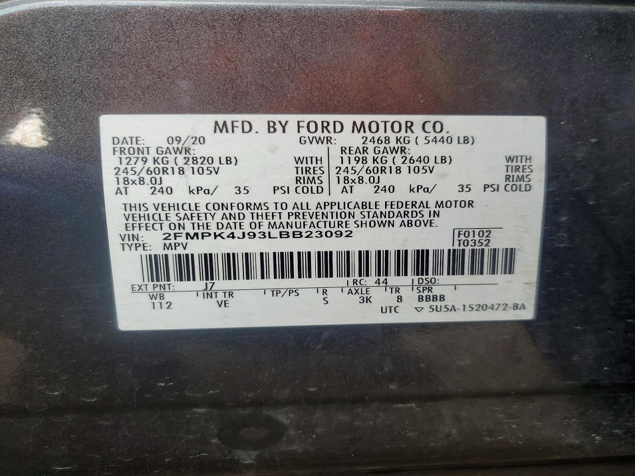 2020 Ford Edge Sel - zdjęcie 13