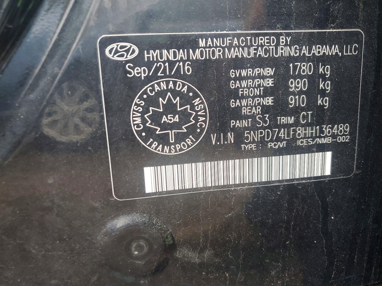 2017 Hyundai Elantra Se - zdjęcie 13