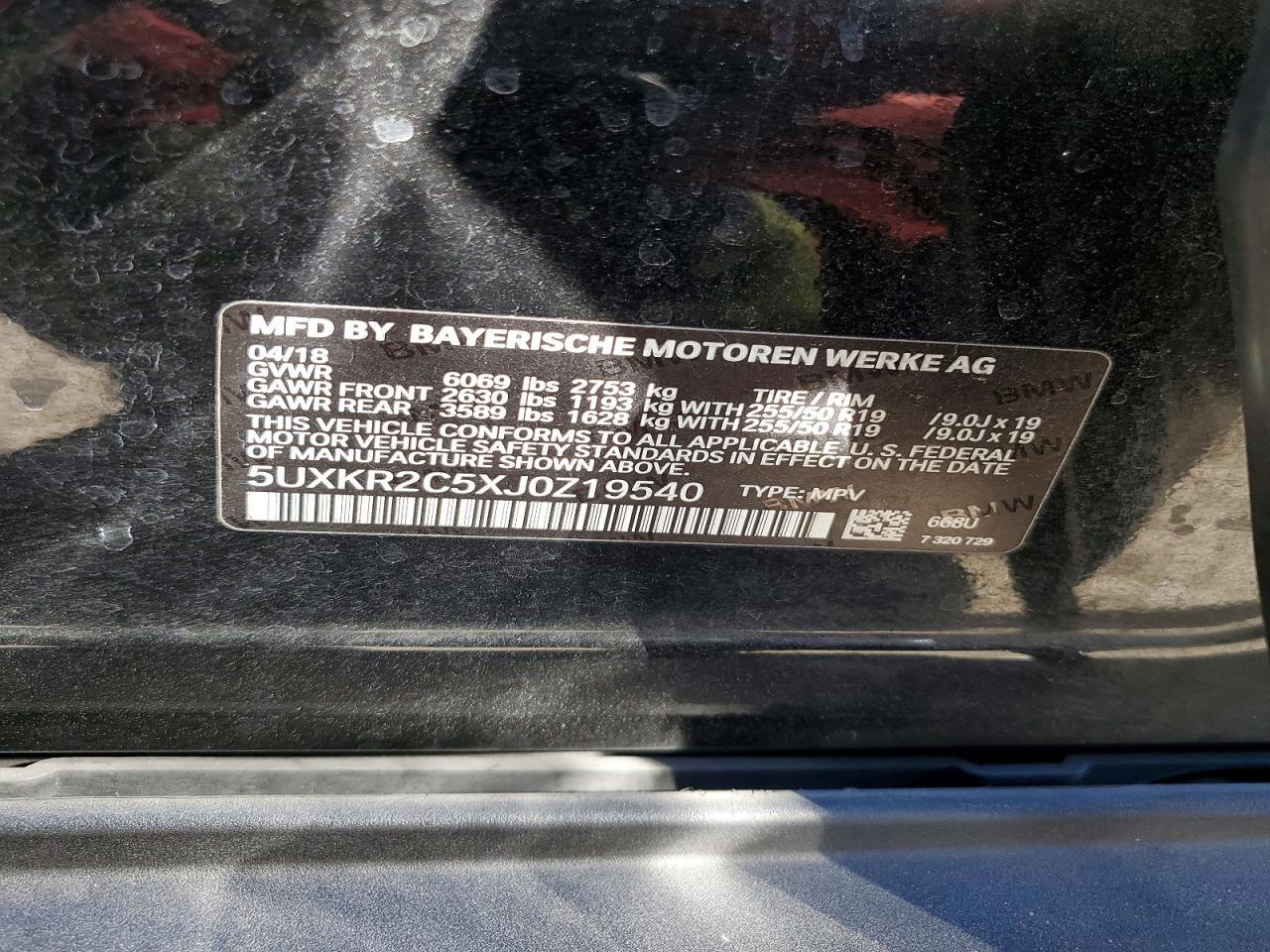 2018 BMW X5 Sdrive35I - zdjęcie 14