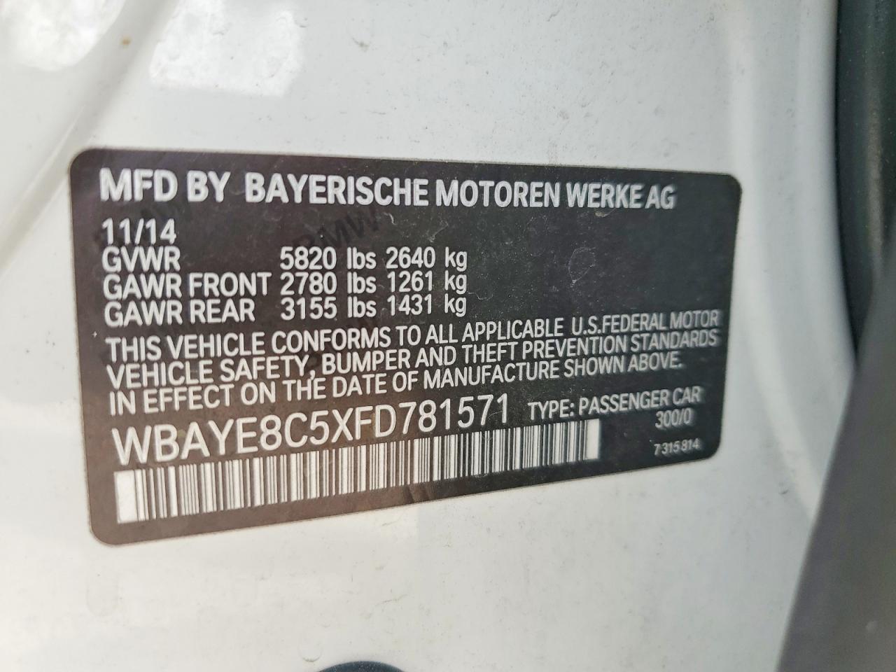 2015 BMW 750 Li - zdjęcie 12