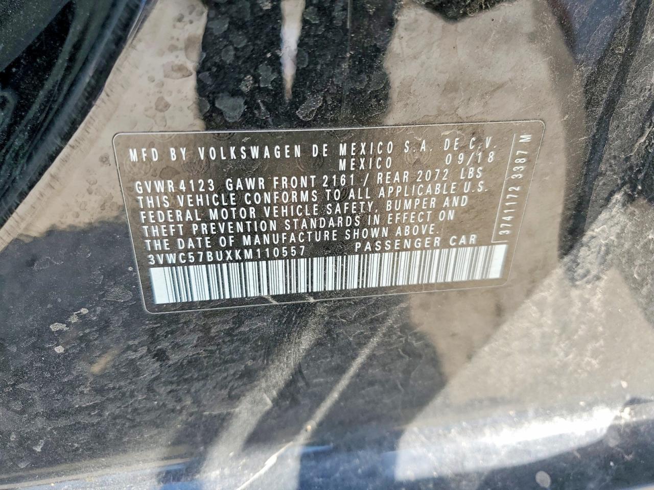 2019 Volkswagen Jetta S - zdjęcie 12