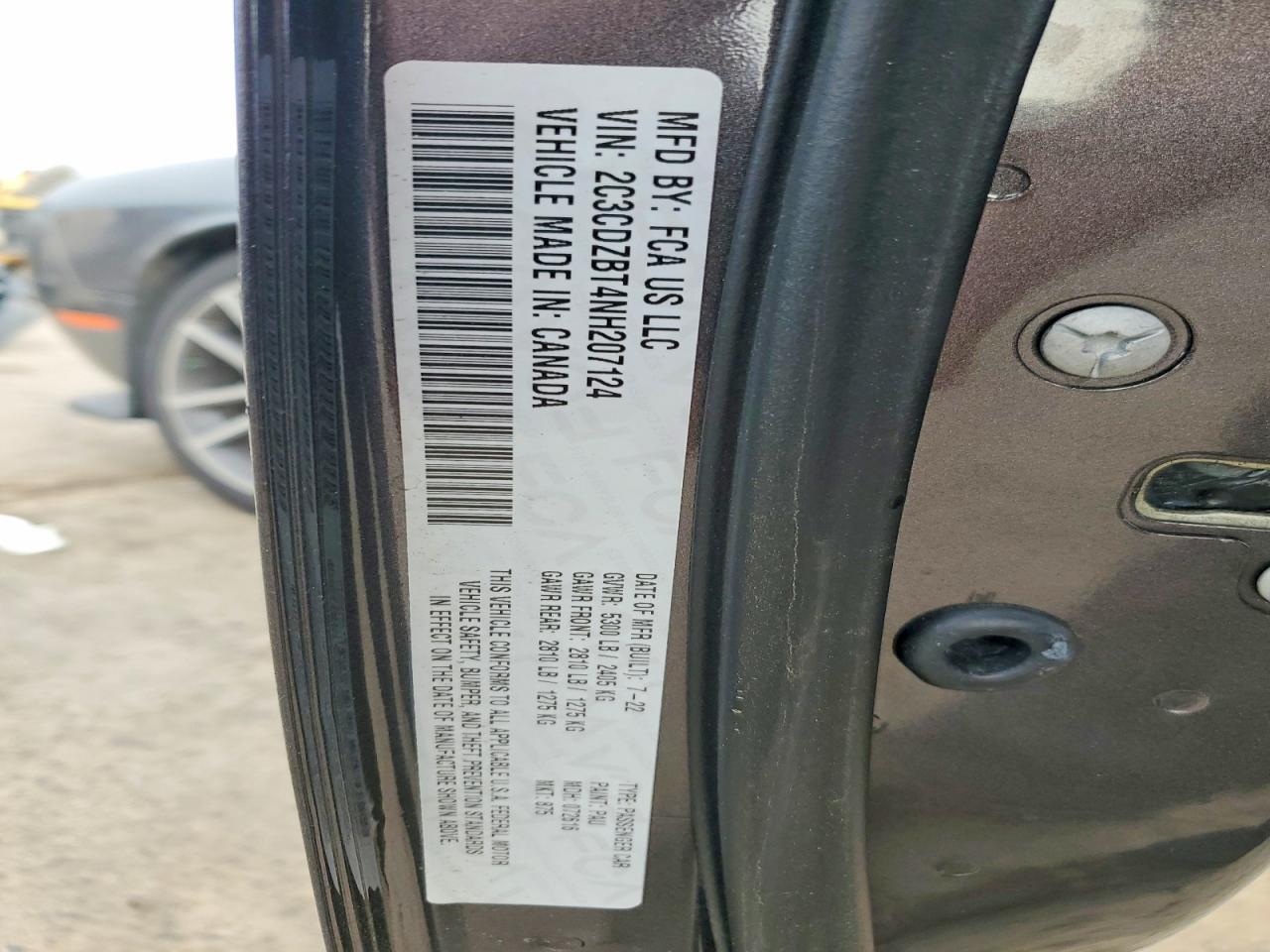 2022 Dodge Challenger R - zdjęcie 12