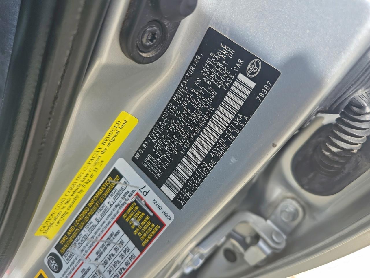 2013 Toyota Camry Se - zdjęcie 10