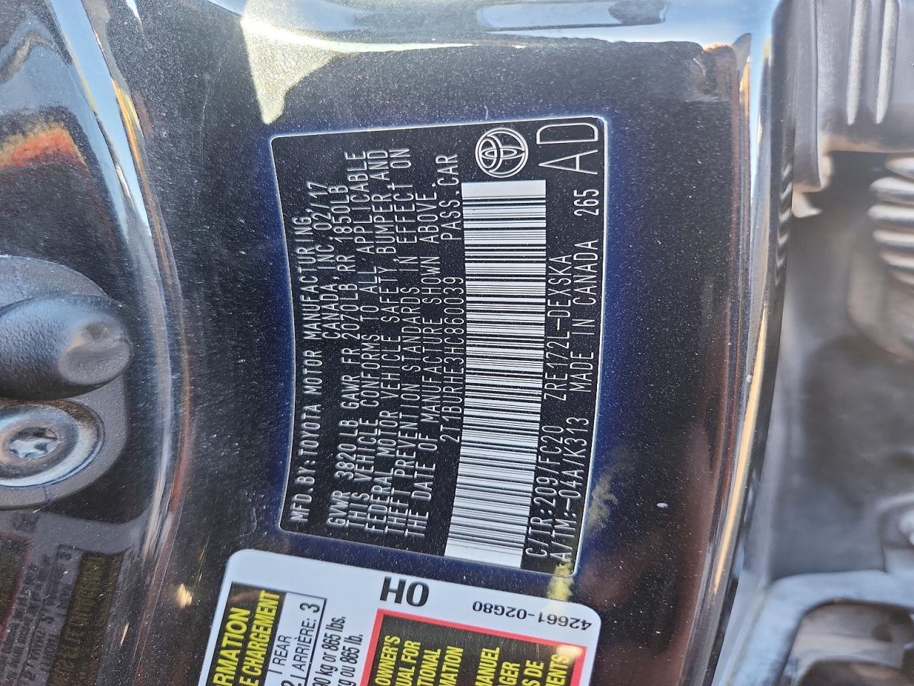 2017 Toyota Corolla Se - zdjęcie 13