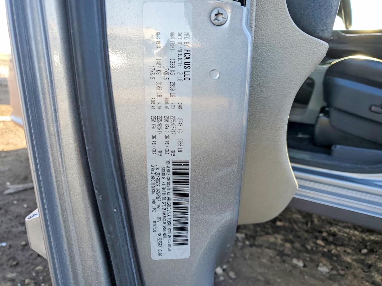 2018 Dodge Grand Caravan Sxt - zdjęcie 13